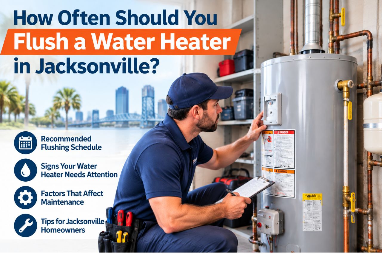 How Often Should You Flush a Water Heater Jacksonville